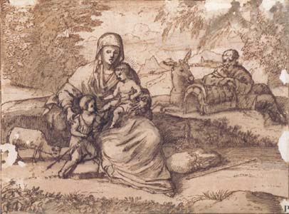 Rest on the Flight into Egypt (mk17)